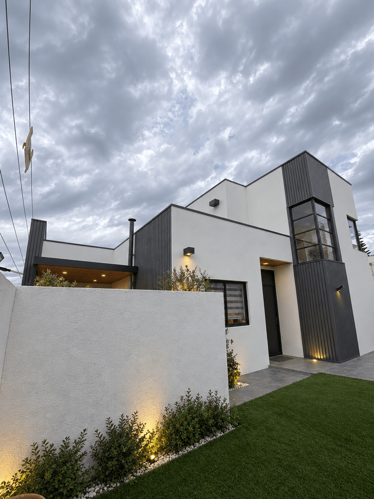 Contemporary Facade Facade design — facade photo by GenRoom AI