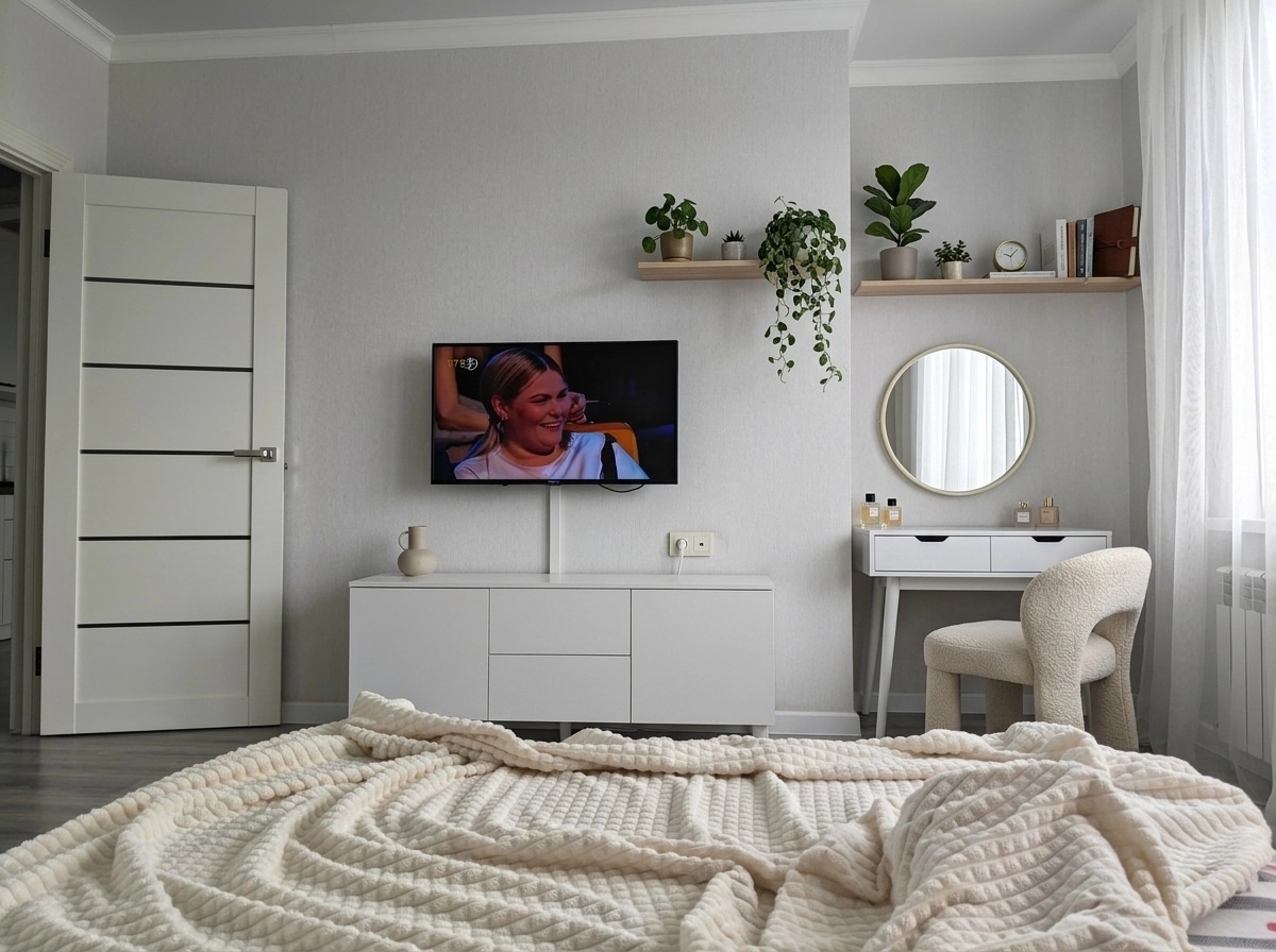 Interior design in Scandinavian style — Bedroom by GenRoom AI