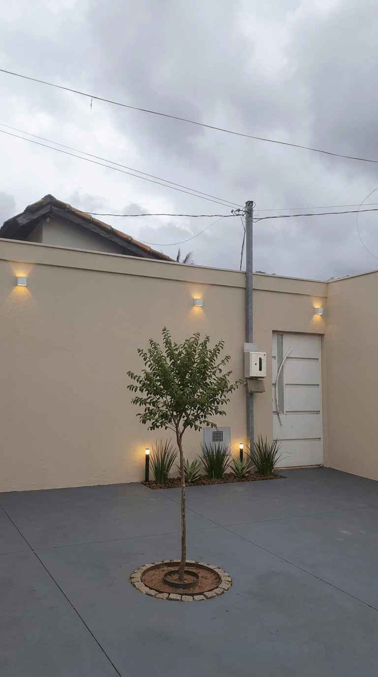 Landscape design in Minimalist Yard style — Yard by GenRoom AI