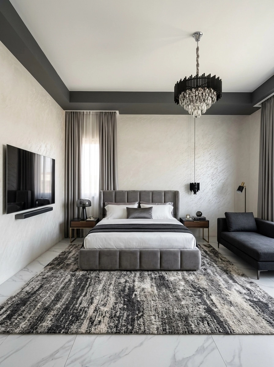 Contemporary Bedroom design — interior photo by GenRoom AI