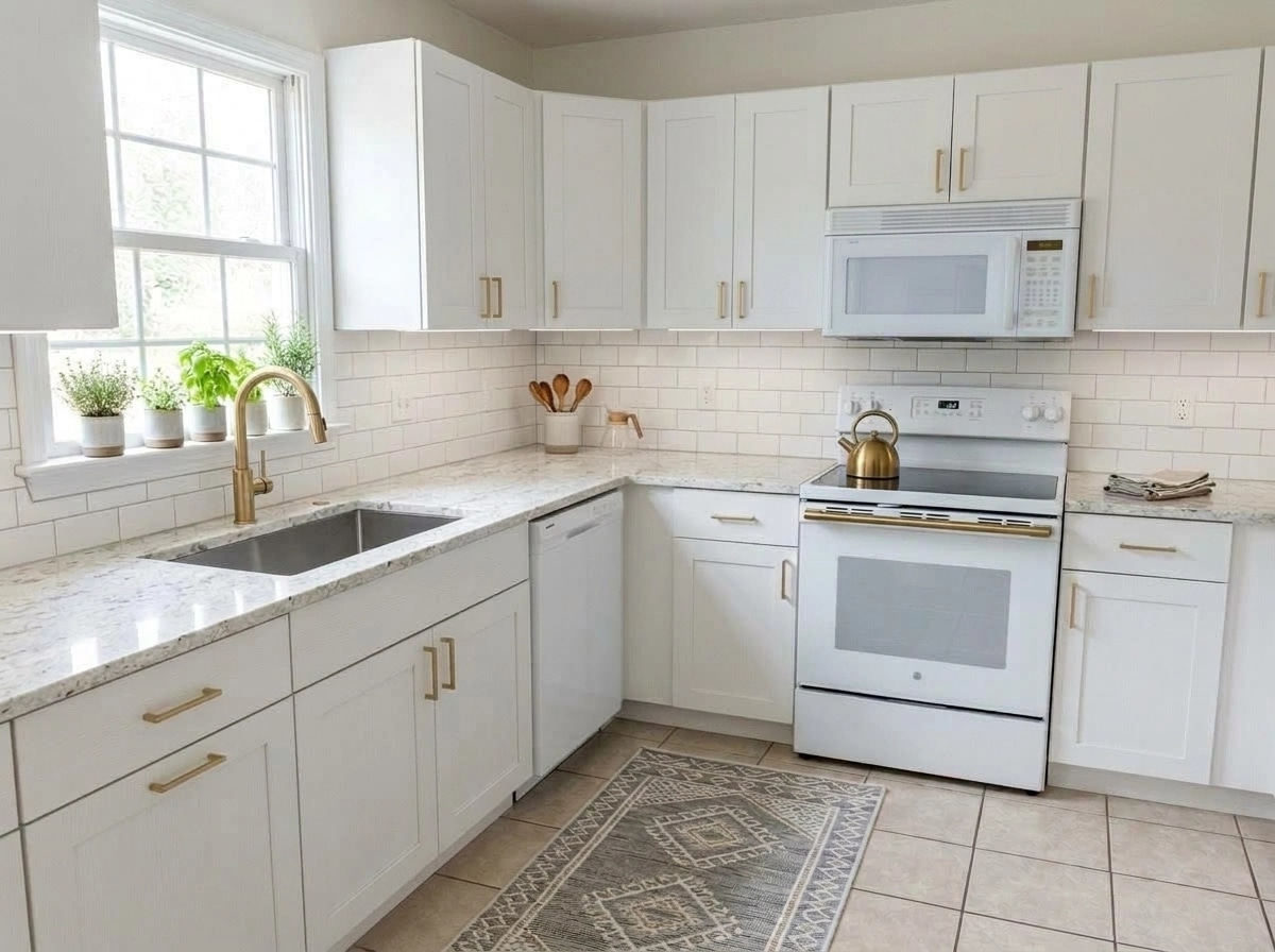 Kitchen interior in Scandinavian style — photo by GenRoom AI