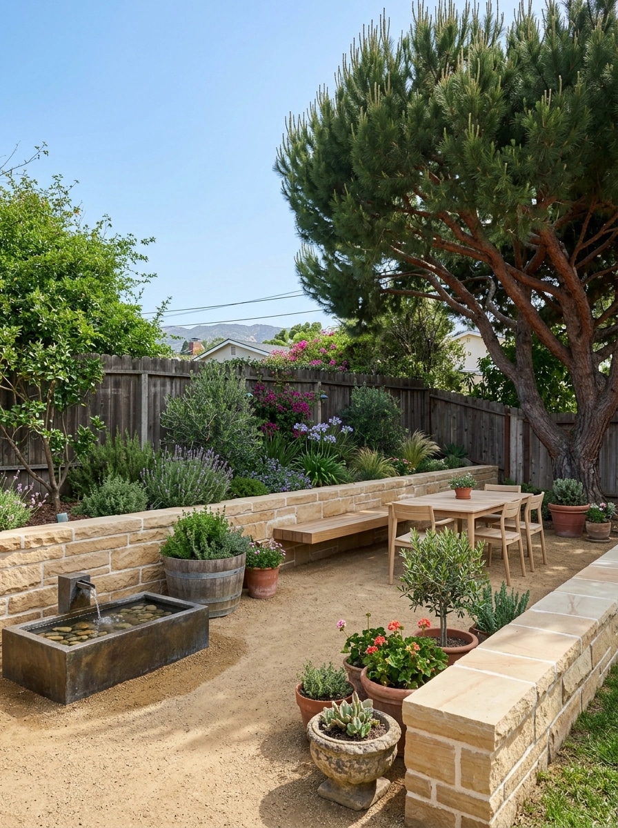 Landscape desain di Scandinavian Garden gaya — Halaman oleh GenRoom AI
