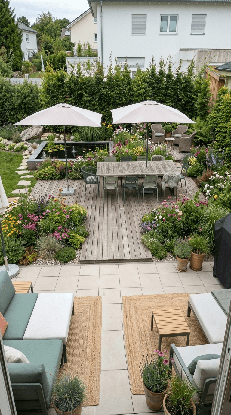 Yard design in no_style style — photo by GenRoom AI