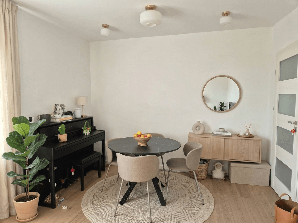 Interior design in Scandinavian style — dining_room by GenRoom AI