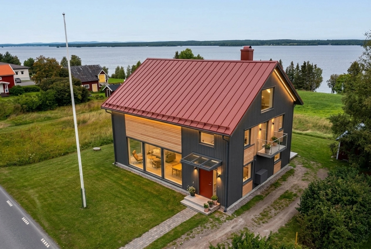 Scandinavian Facade Facade design — facade photo by GenRoom AI