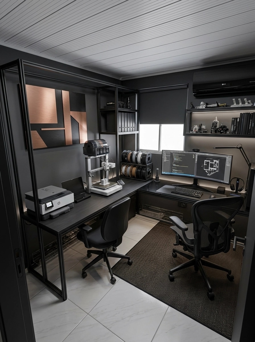 Blacktec Office design — interior photo by GenRoom AI