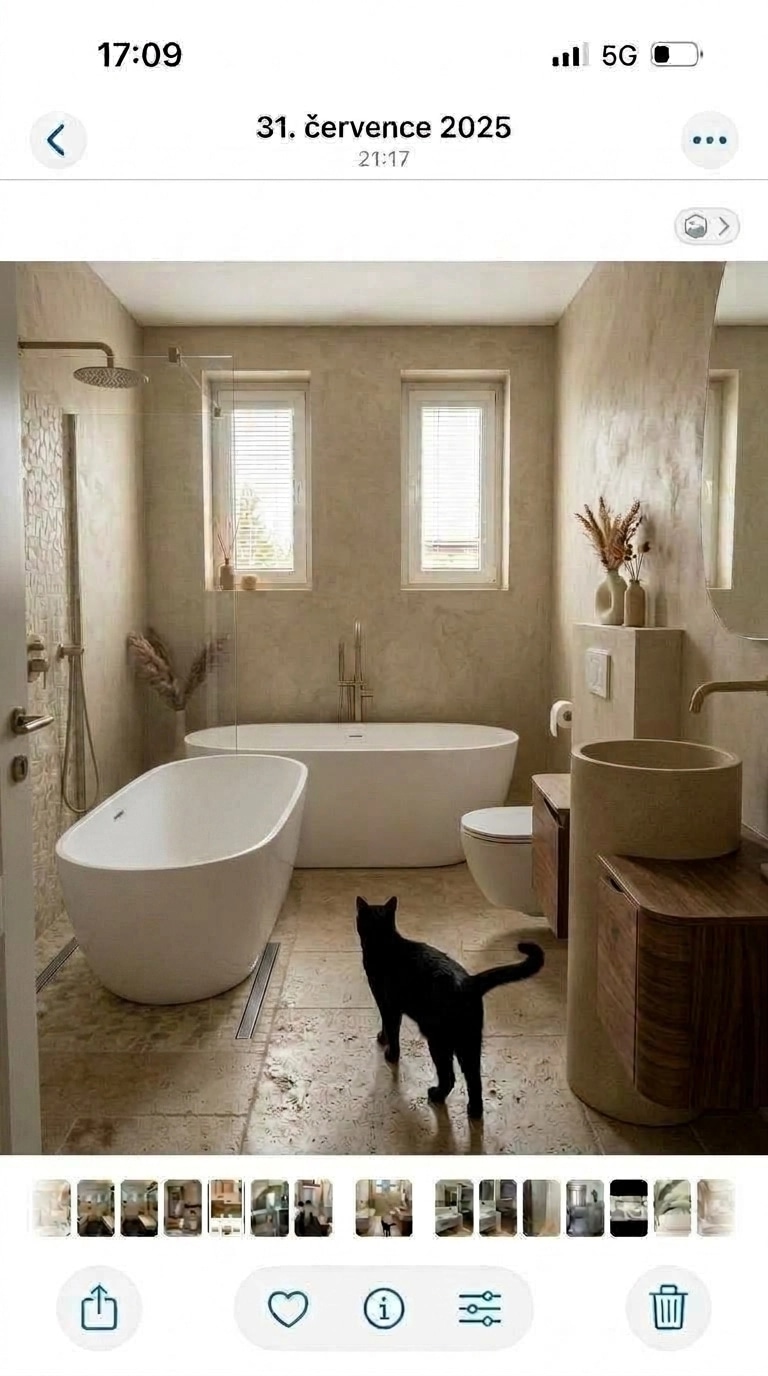 Bathroom interior in no_style style — photo by GenRoom AI