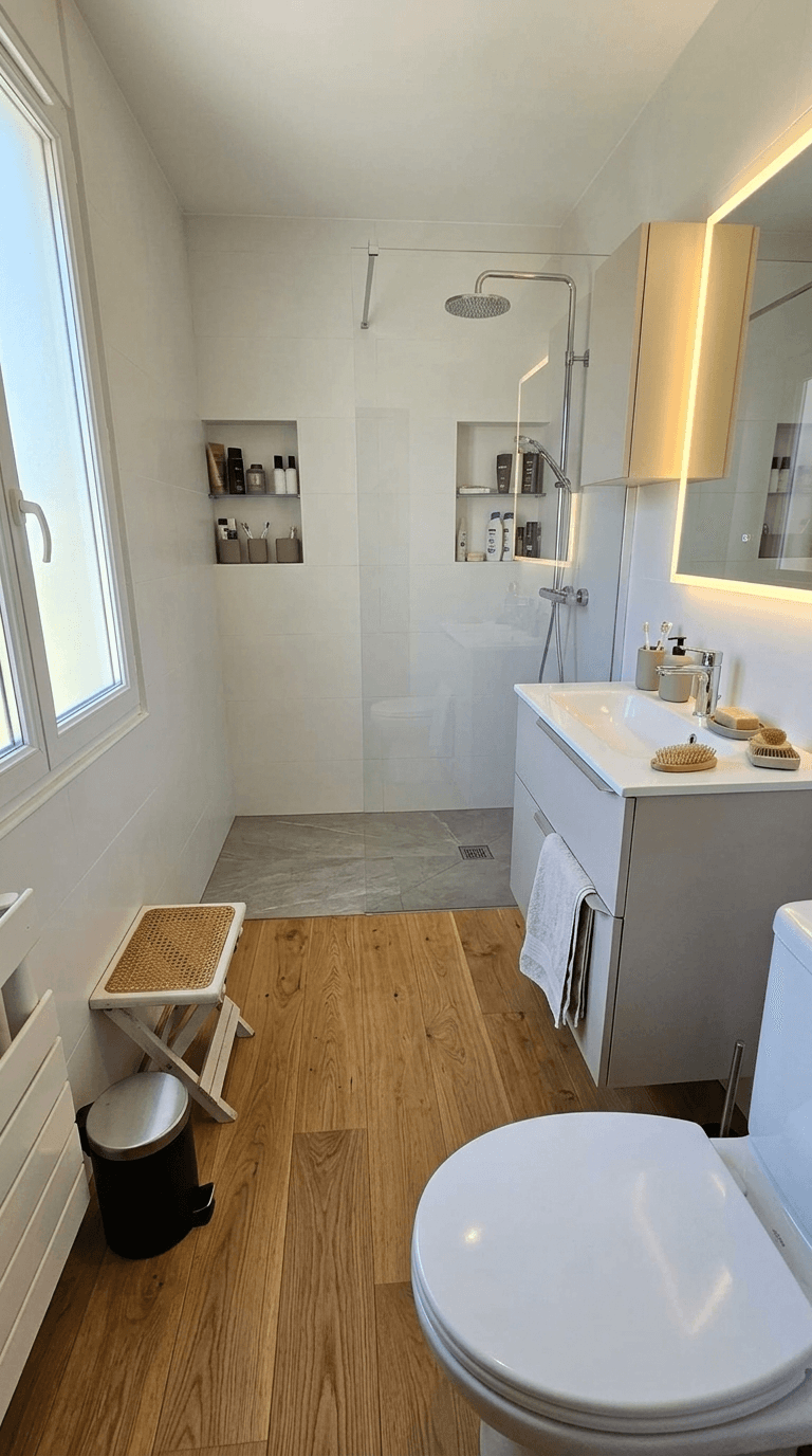 Bathroom interior in no_style style — photo by GenRoom AI