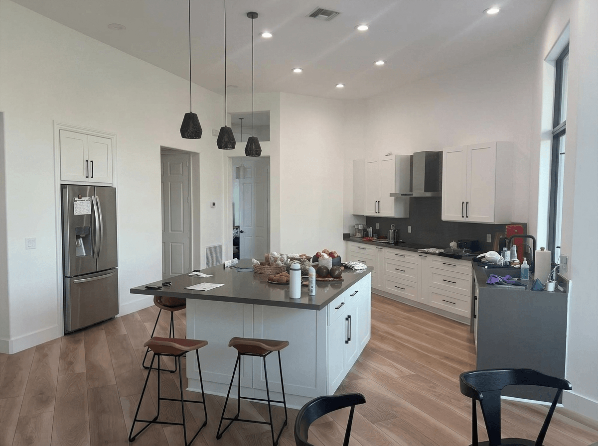 Kitchen interior in no_style style — photo by GenRoom AI