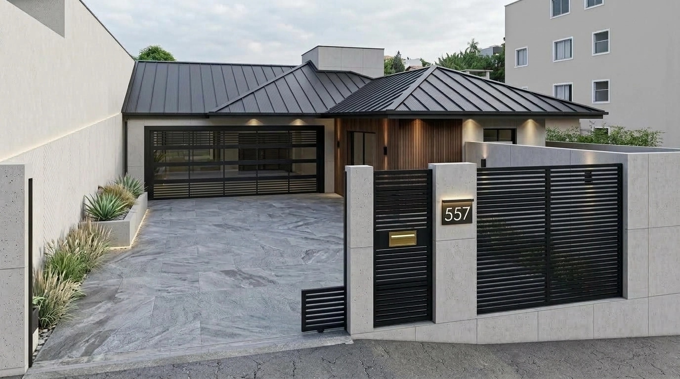 Facade design in Contemporary Facade style — Facade by GenRoom AI