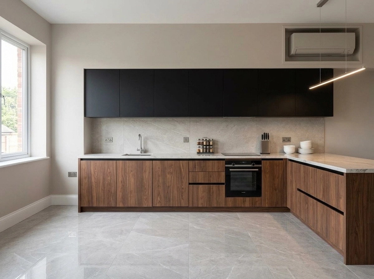 Interior design in Contemporary style — Kitchen by GenRoom AI
