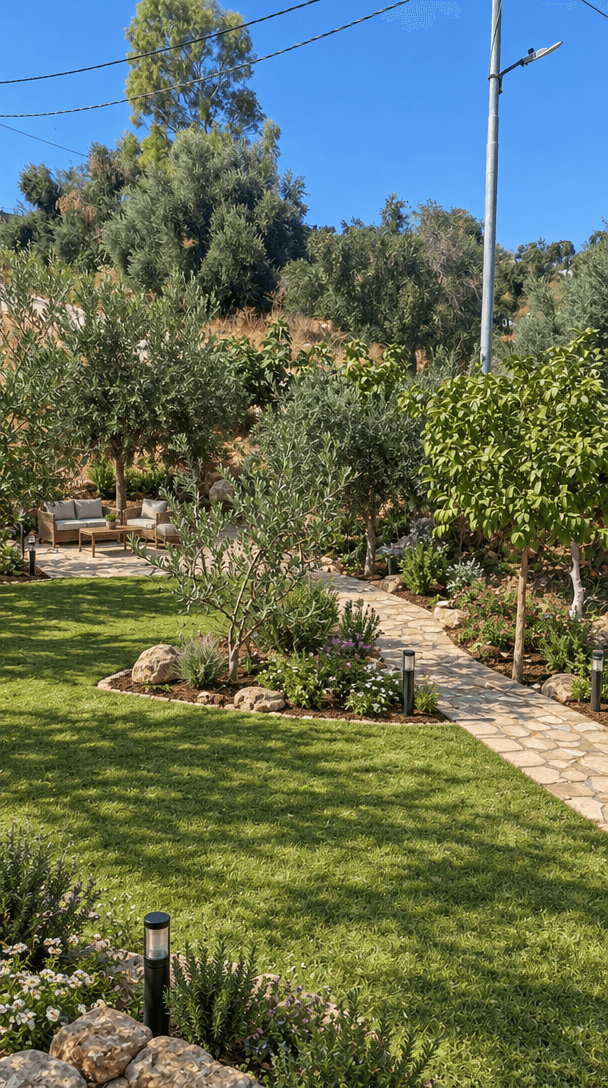 Yard design in no_style style — photo by GenRoom AI
