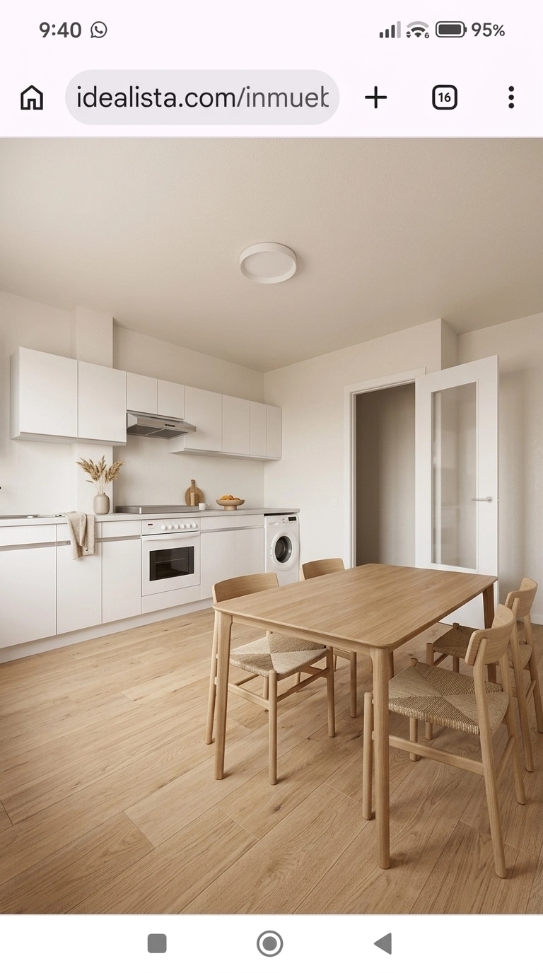 Interior design in Scandinavian style — Kitchen by GenRoom AI