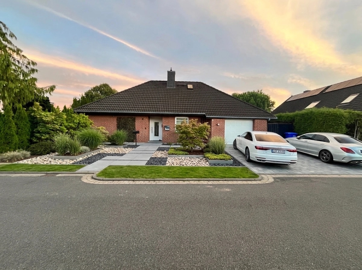Yard design in no_style style — photo by GenRoom AI