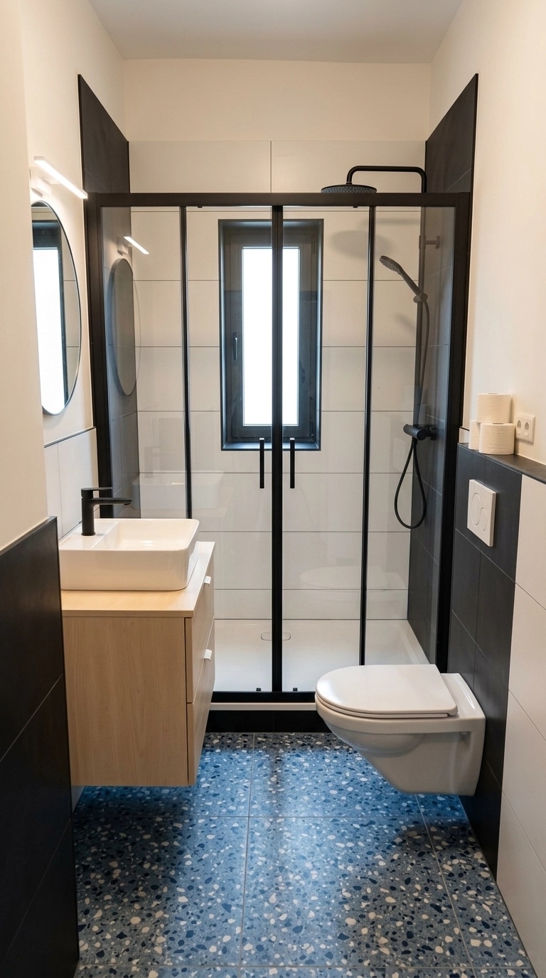 Bathroom interior in no_style style — photo by GenRoom AI
