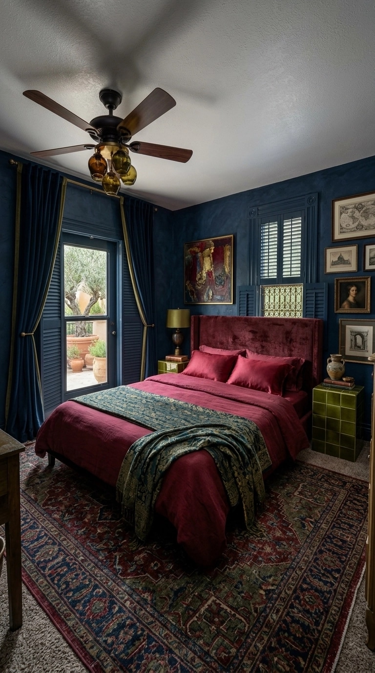 Interior design in Mediterranean style — Bedroom by GenRoom AI
