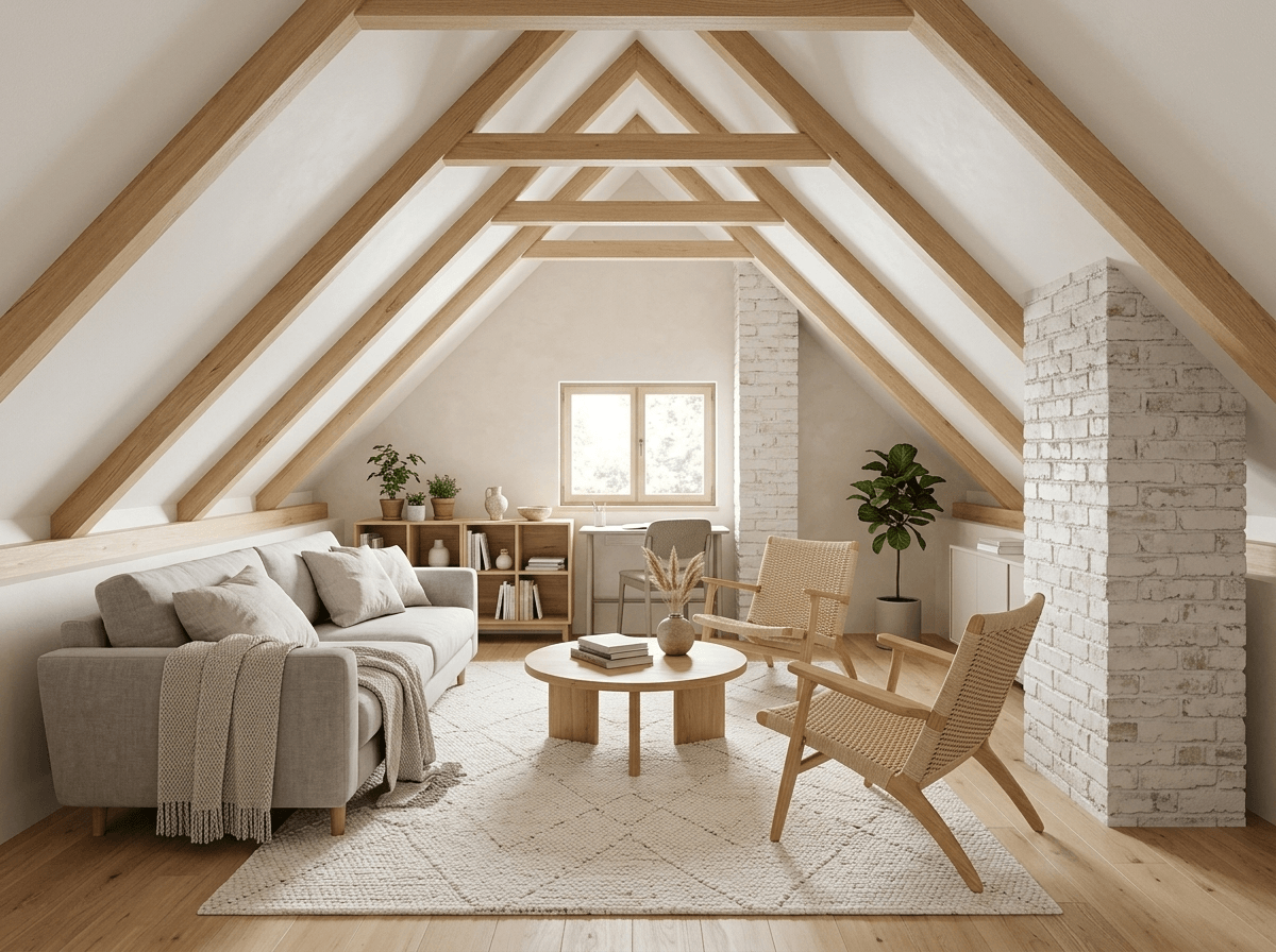 Scandinavian Living Room design — interior photo by GenRoom AI