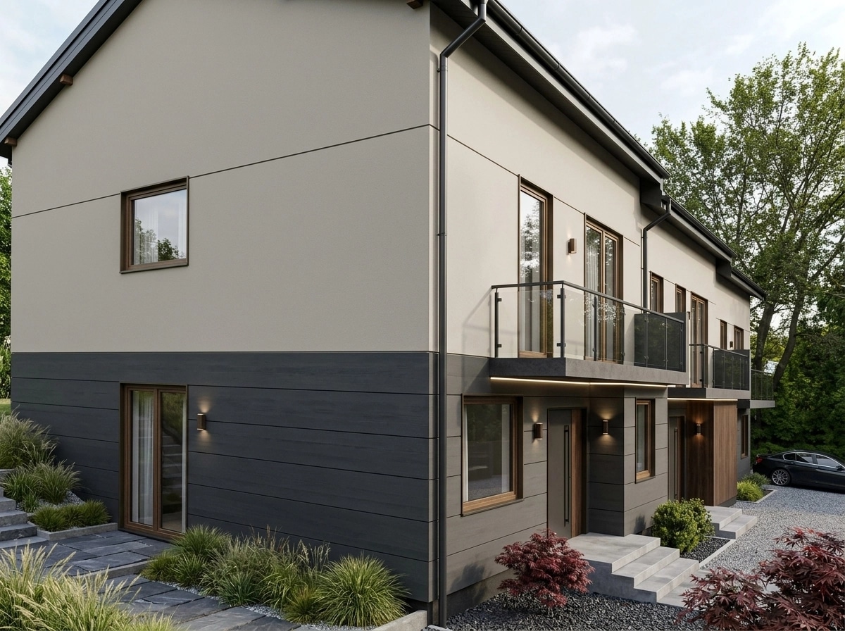 Facade design in Contemporary Facade style — Facade by GenRoom AI