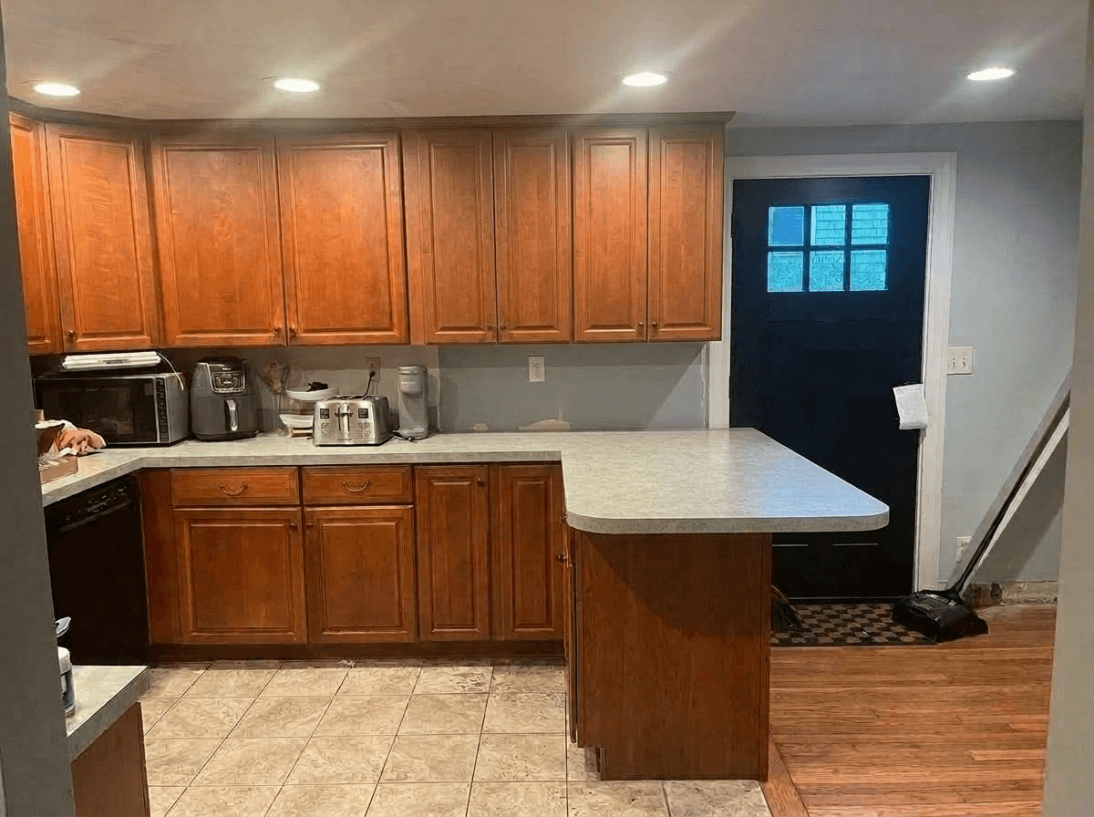 Kitchen interior in no_style style — photo by GenRoom AI