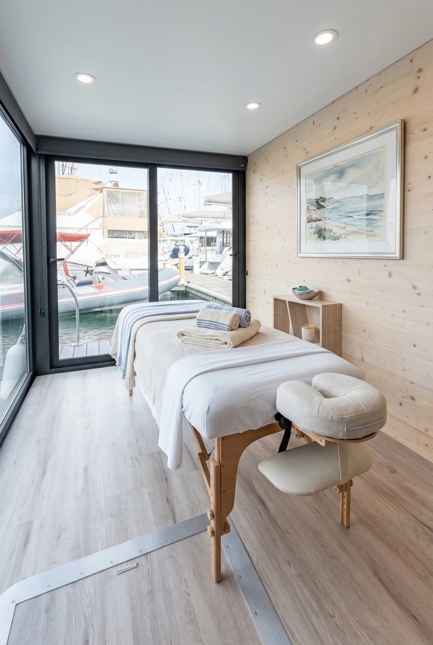 Interior design in Coastal / Hamptons style — Office by GenRoom AI