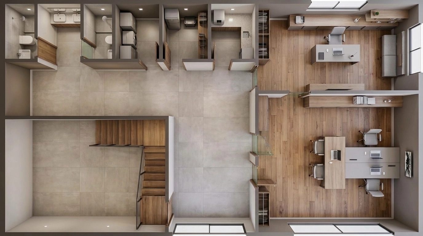 Interior design in Contemporary style — Living Room by GenRoom AI