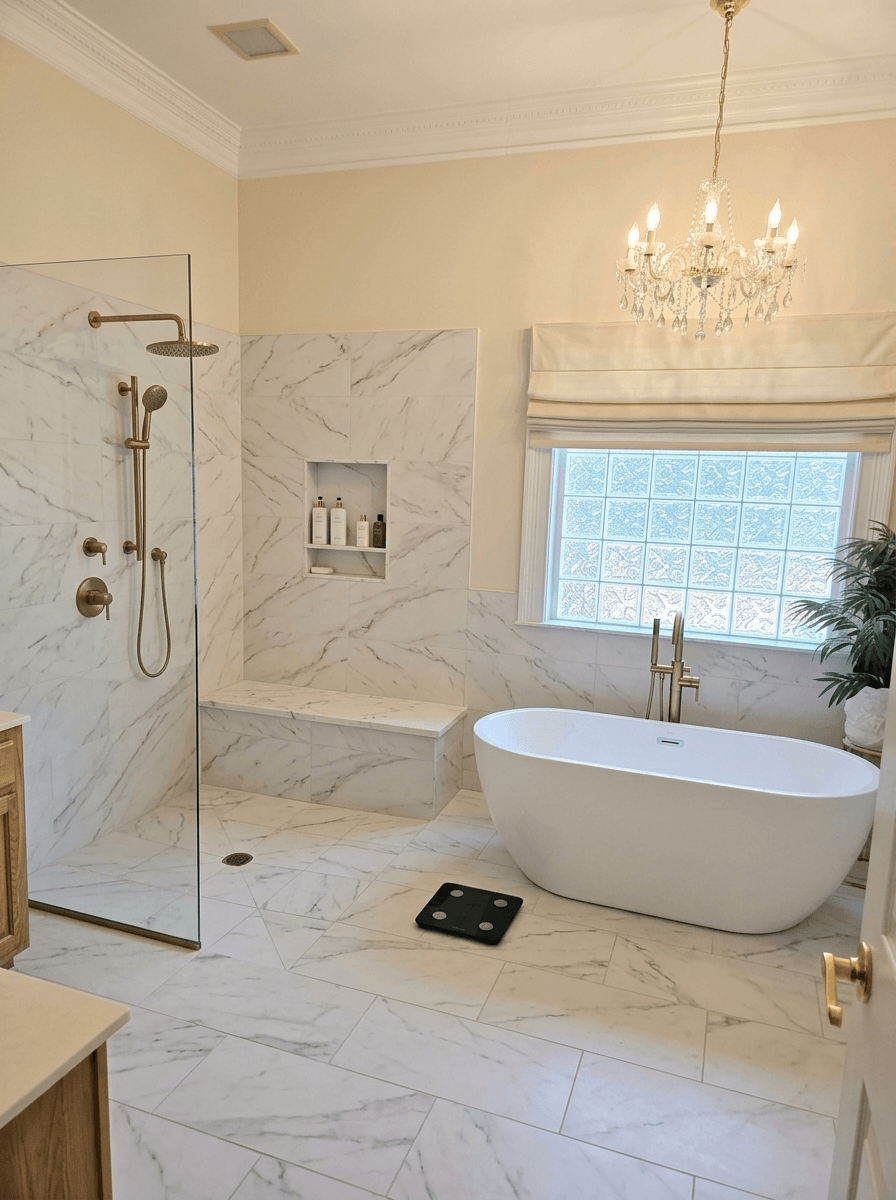 Bathroom interior in no_style style — photo by GenRoom AI