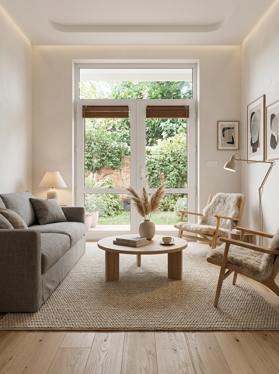 Scandinavian Living Room design — interior photo by GenRoom AI