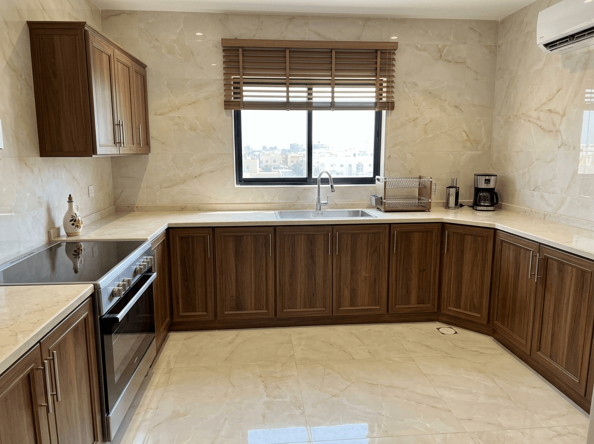 Kitchen interior in no_style style — photo by GenRoom AI