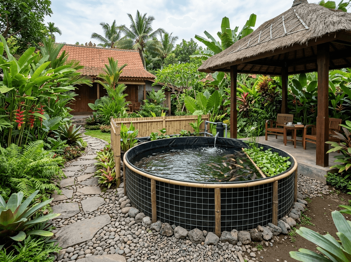 Yard design in no_style style — photo by GenRoom AI