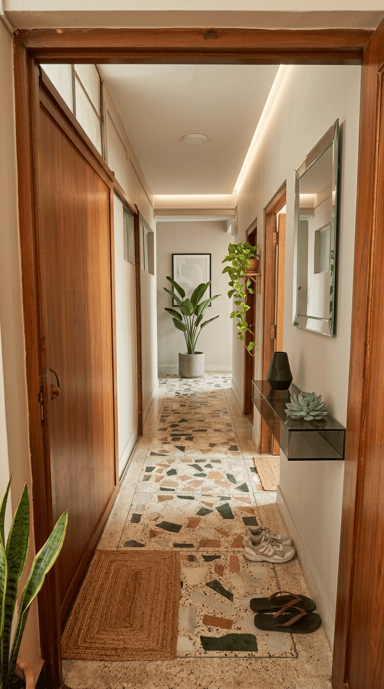 Hallway interior in no_style style — photo by GenRoom AI