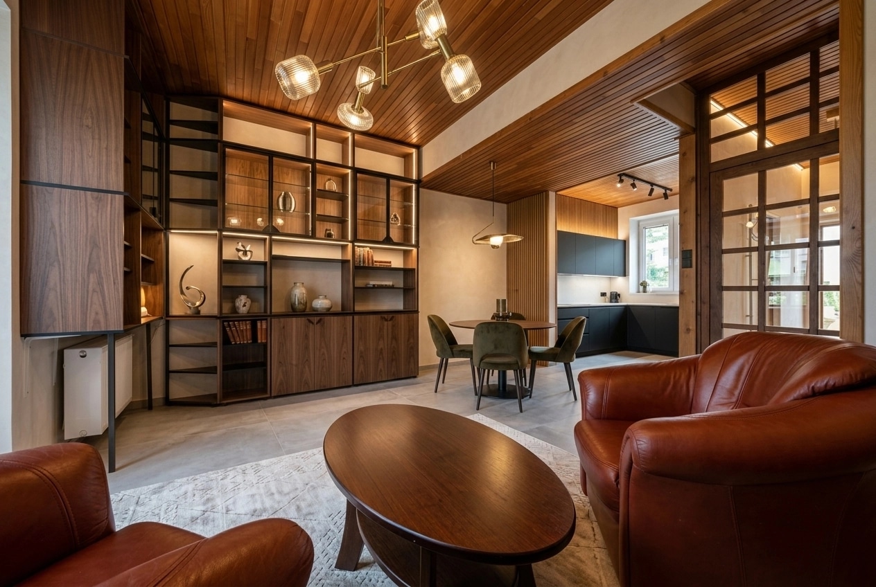 Interior design in Contemporary style — Living Room by GenRoom AI