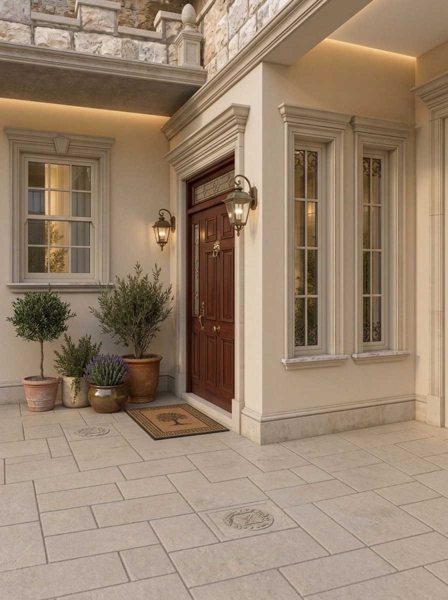Diseño de fachada en estilo Classic Facade — Fachada por GenRoom AI