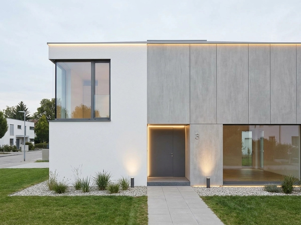 Minimalist Facade Facade design — facade photo by GenRoom AI