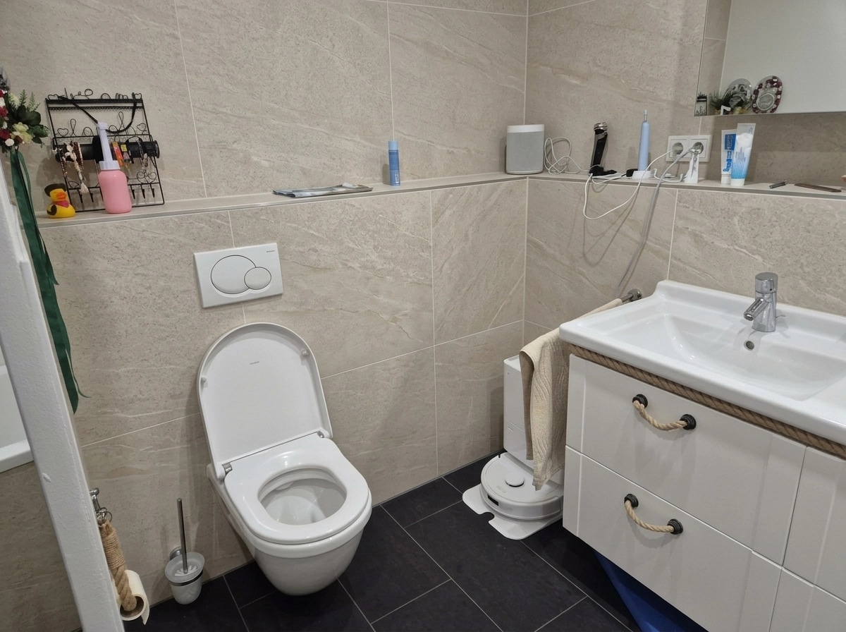 Bathroom interior in no_style style — photo by GenRoom AI
