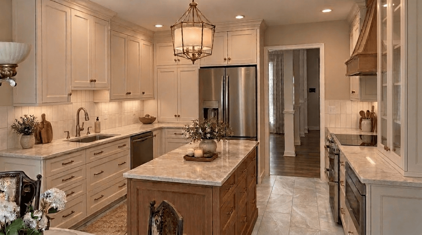 Interior design in Classic style — Kitchen by GenRoom AI