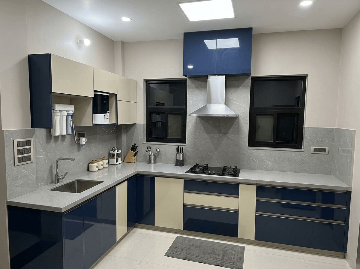Kitchen interior in no_style style — photo by GenRoom AI