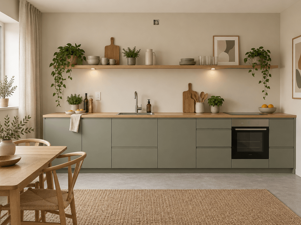 Scandinavian Kitchen design — interior photo by GenRoom AI