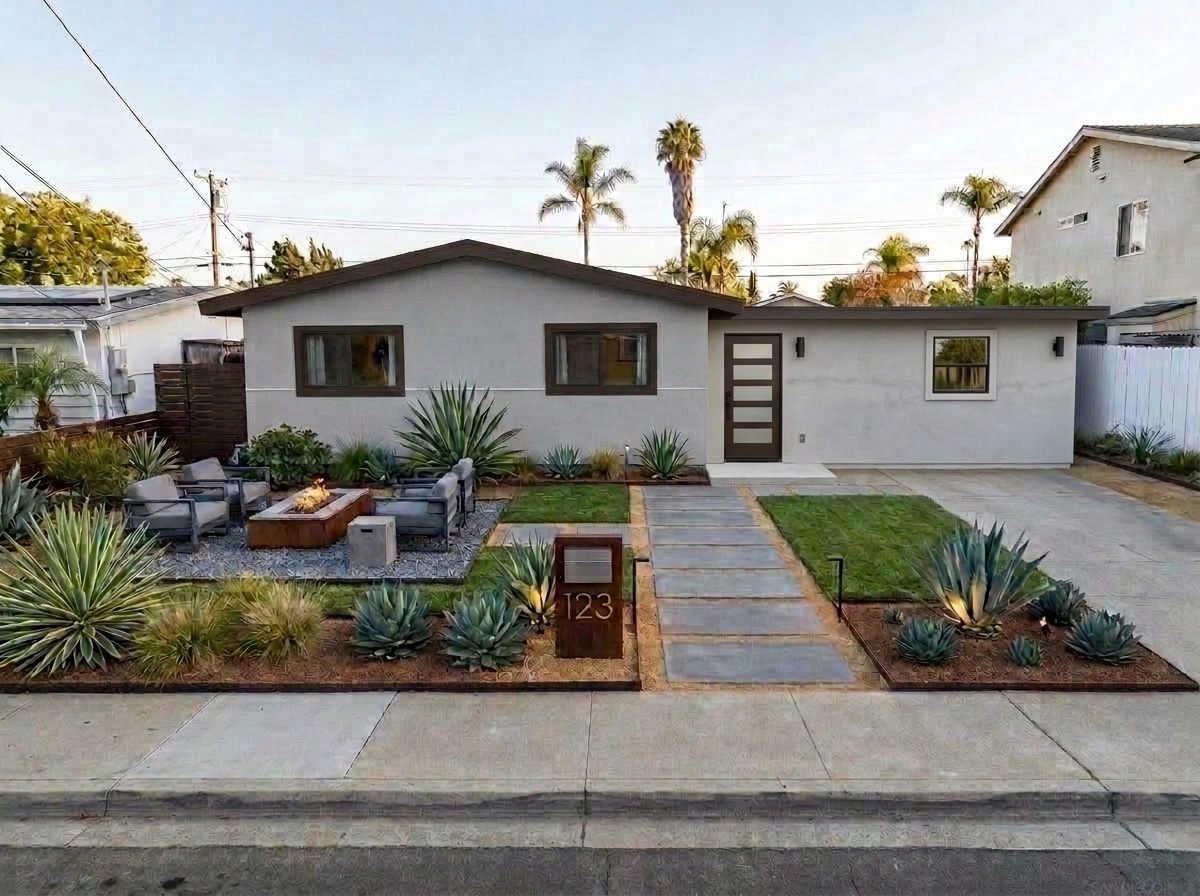 Contemporary Yard Yard design — yard photo by GenRoom AI