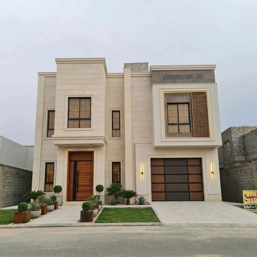 Facade design in Neoclassic Facade style — Facade by GenRoom AI