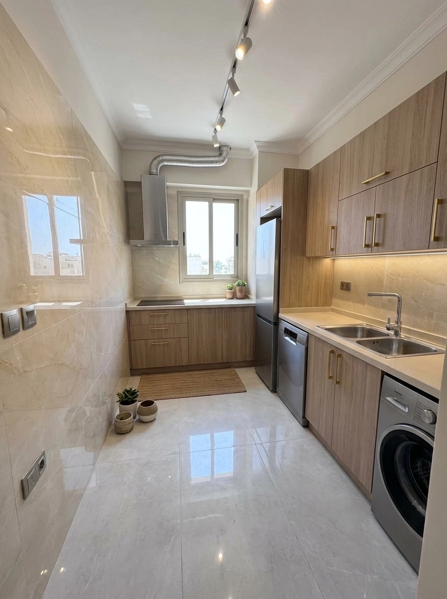 Kitchen interior in no_style style — photo by GenRoom AI