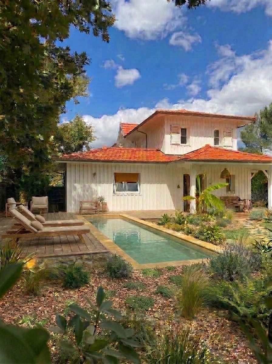 Landscape design in Eco Natural Garden style — Yard by GenRoom AI