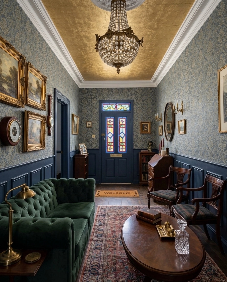 Interior design in British style — Living Room by GenRoom AI