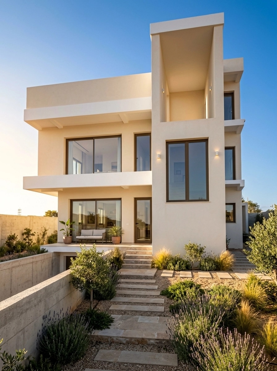 Contemporary Facade Facade design — facade photo by GenRoom AI