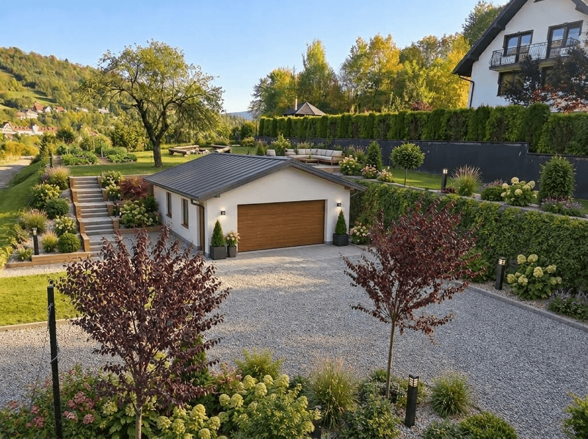 Yard design in no_style style — photo by GenRoom AI