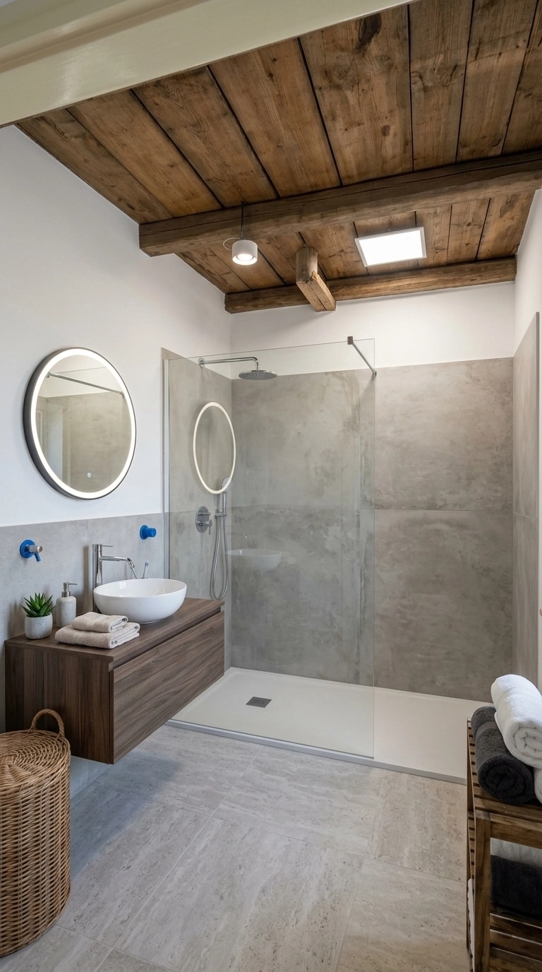 Bathroom interior in no_style style — photo by GenRoom AI