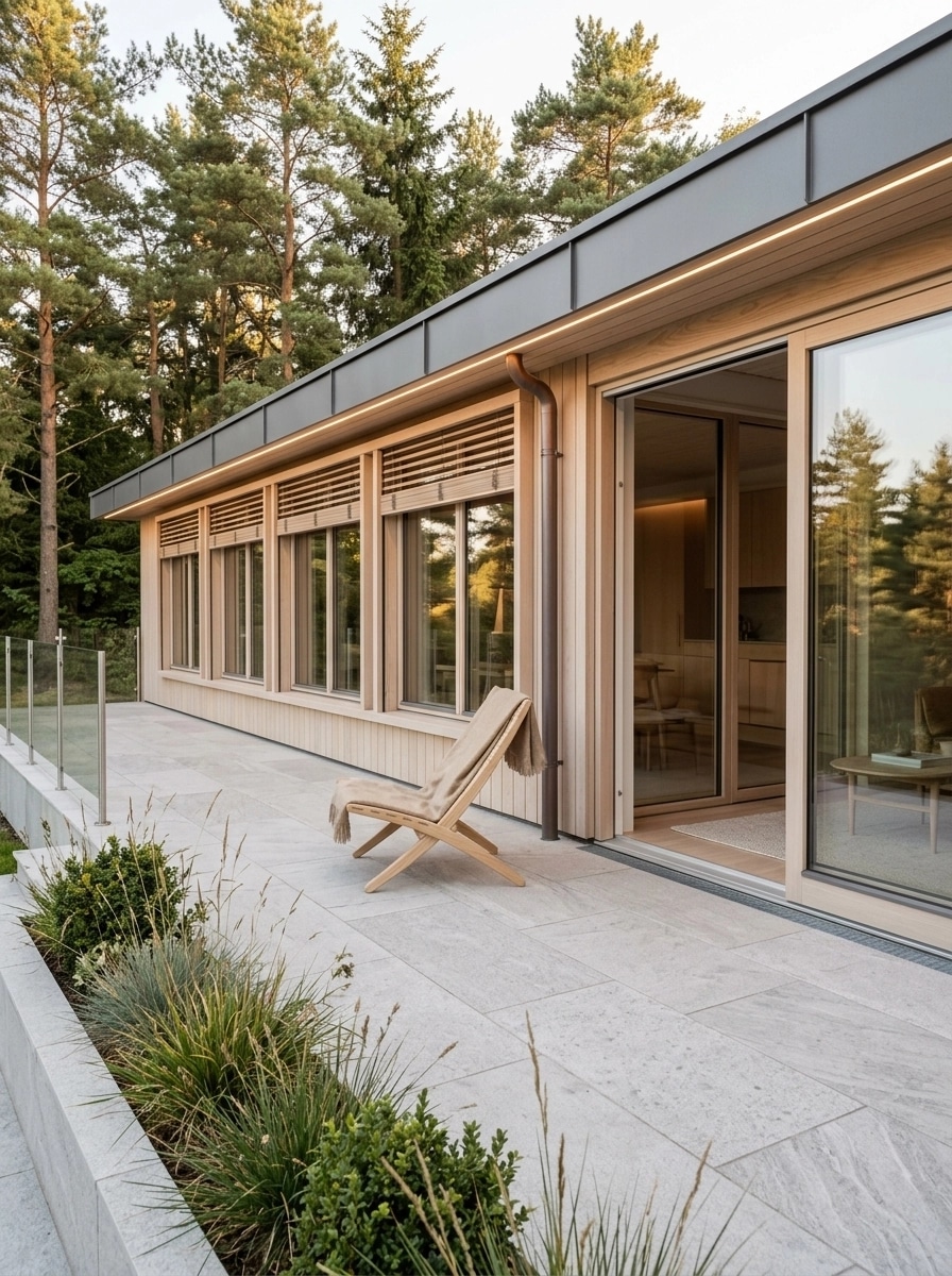 Interiördesign i stilen Scandinavian — terrace av GenRoom AI