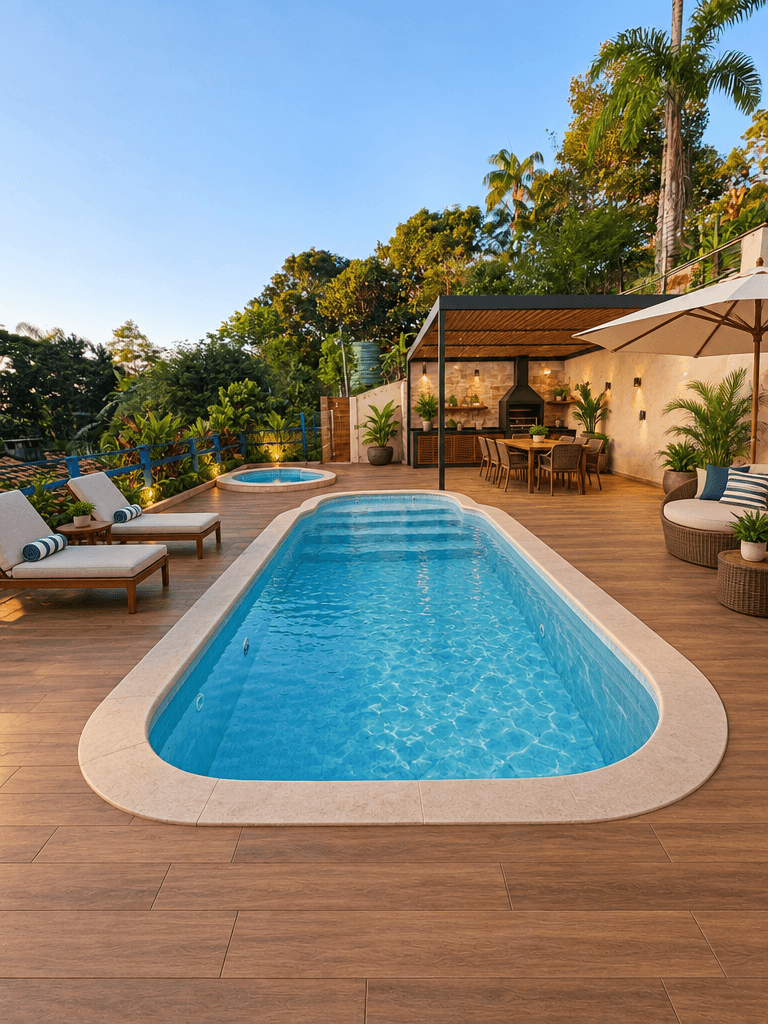 Yard design in no_style style — photo by GenRoom AI