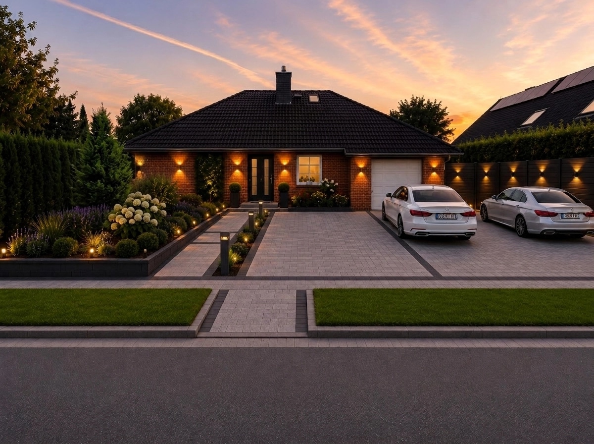 Yard design in no_style style — photo by GenRoom AI