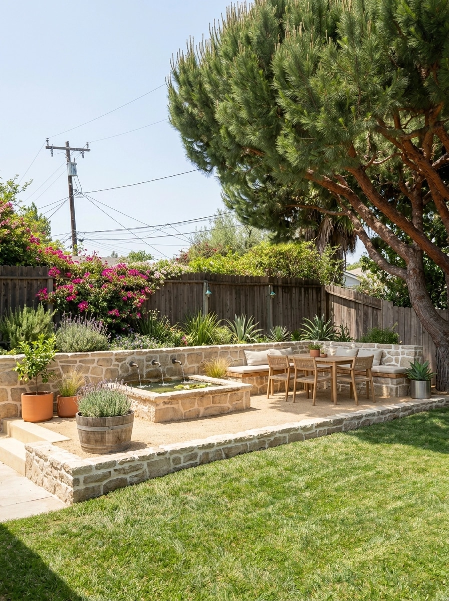 Landscape desain di Scandinavian Garden gaya — Halaman oleh GenRoom AI