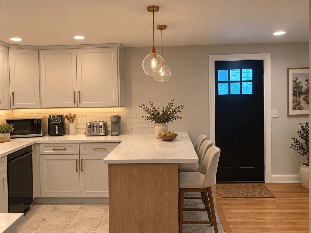 Kitchen interior in no_style style — photo by GenRoom AI